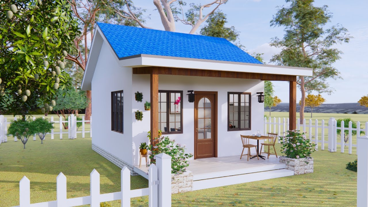 Gorgeous Small House Design  with 5x6m (320sqft) | Exploring Tiny House