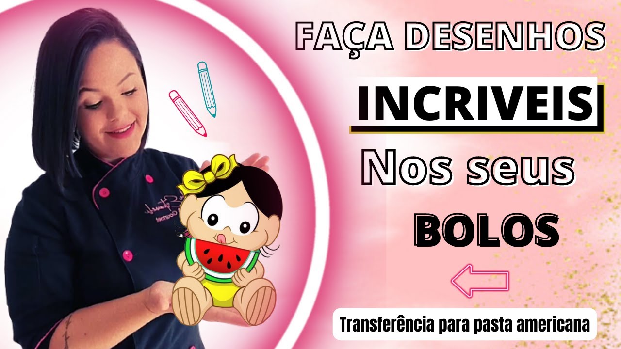 APRENDA COMO PASSAR DESENHO PARA PASTA AMERICANA! TÉCNICA PRÁTICA E FACIL!