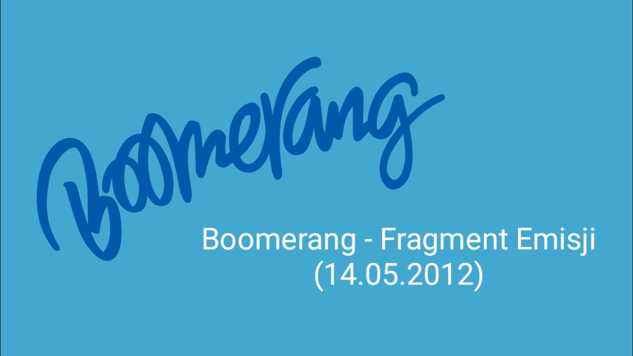 [FAKE] Boomerang - Fragment Emisji (14.05.2012)