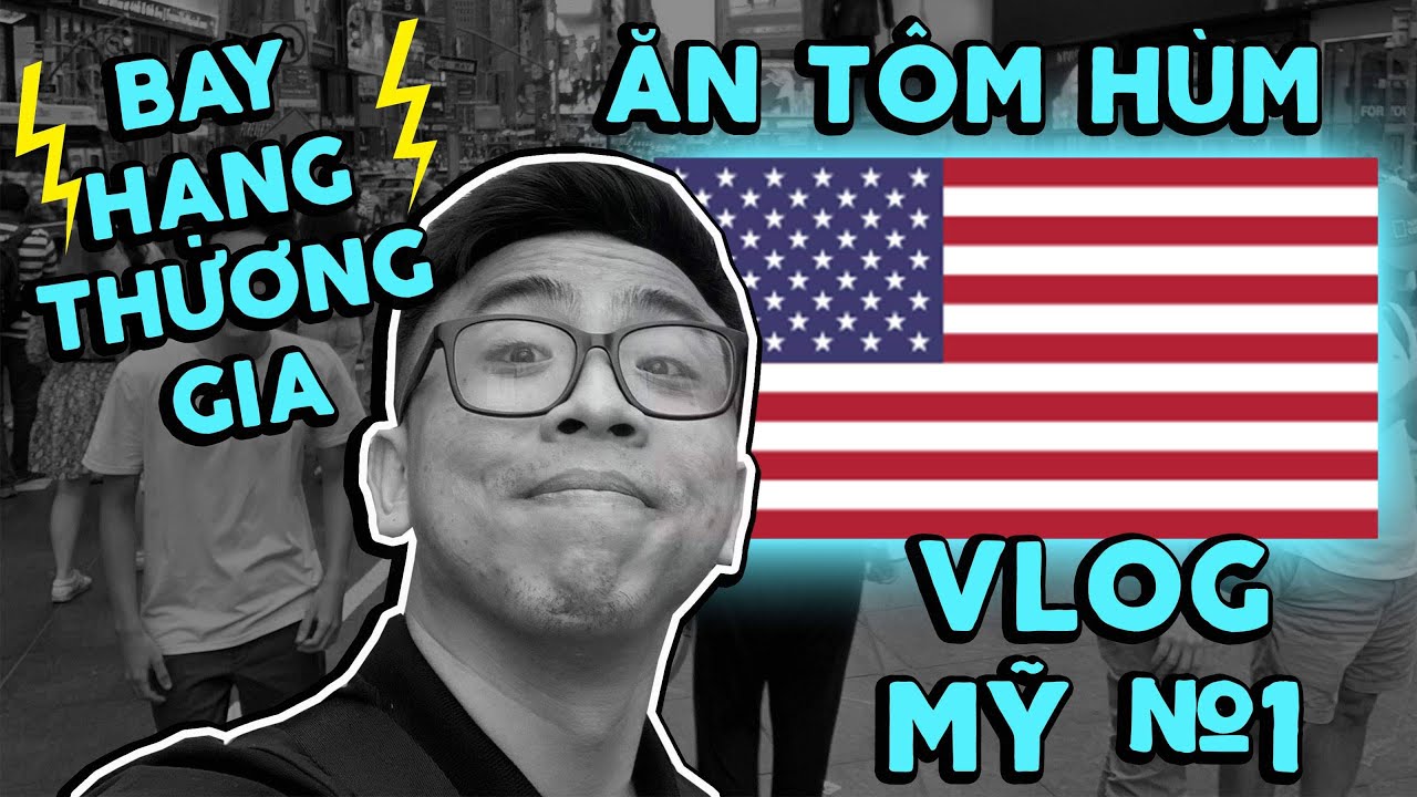 Vlog Mỹ #1: Lần đầu bay THƯƠNG GIA của Korean Air, ở KS SHERATON tại Mỹ...Xịn vl | Tân 1 Cú