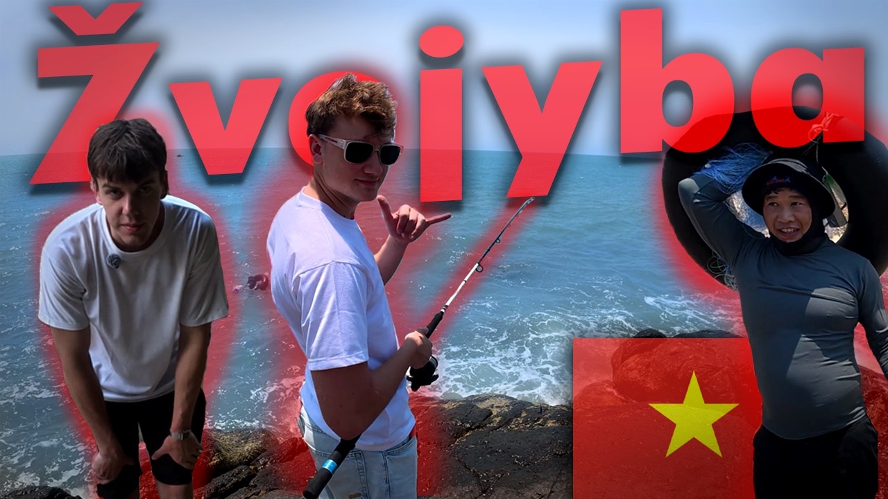 Pirmą Kartą Žvejojam Vietname 🇻🇳