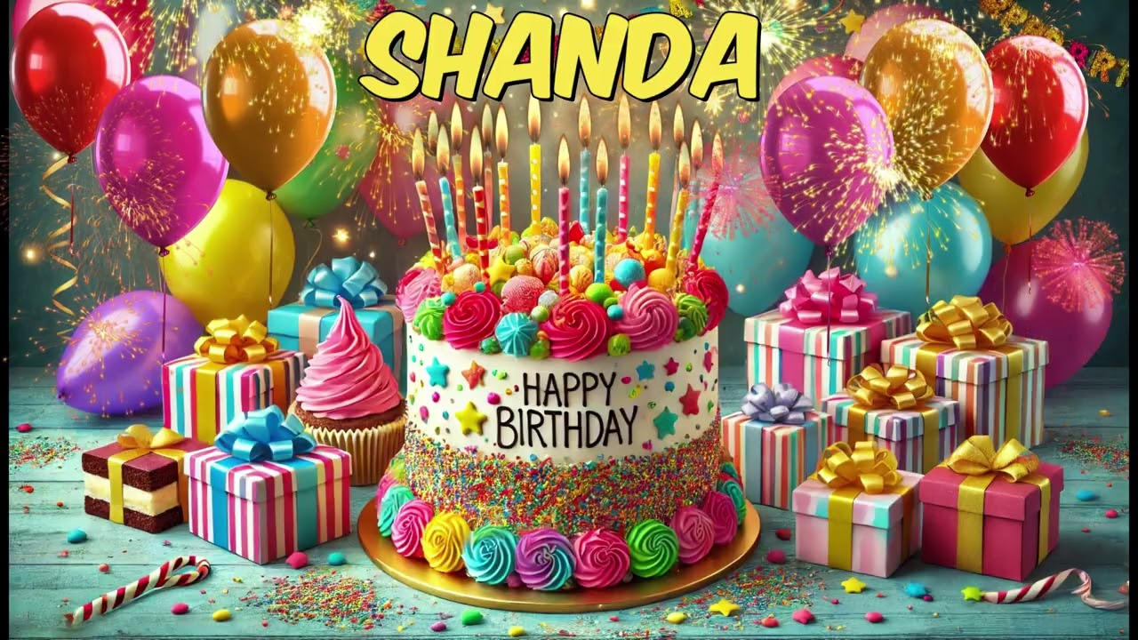 SHANDA Happy Birthday Song - Happy Birthday to You