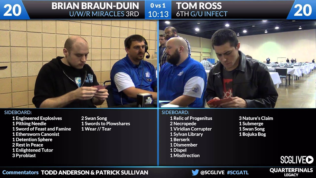 SCGATL - Legacy - Quarterfinals - Brian Braun-Duin vs Tom Ross