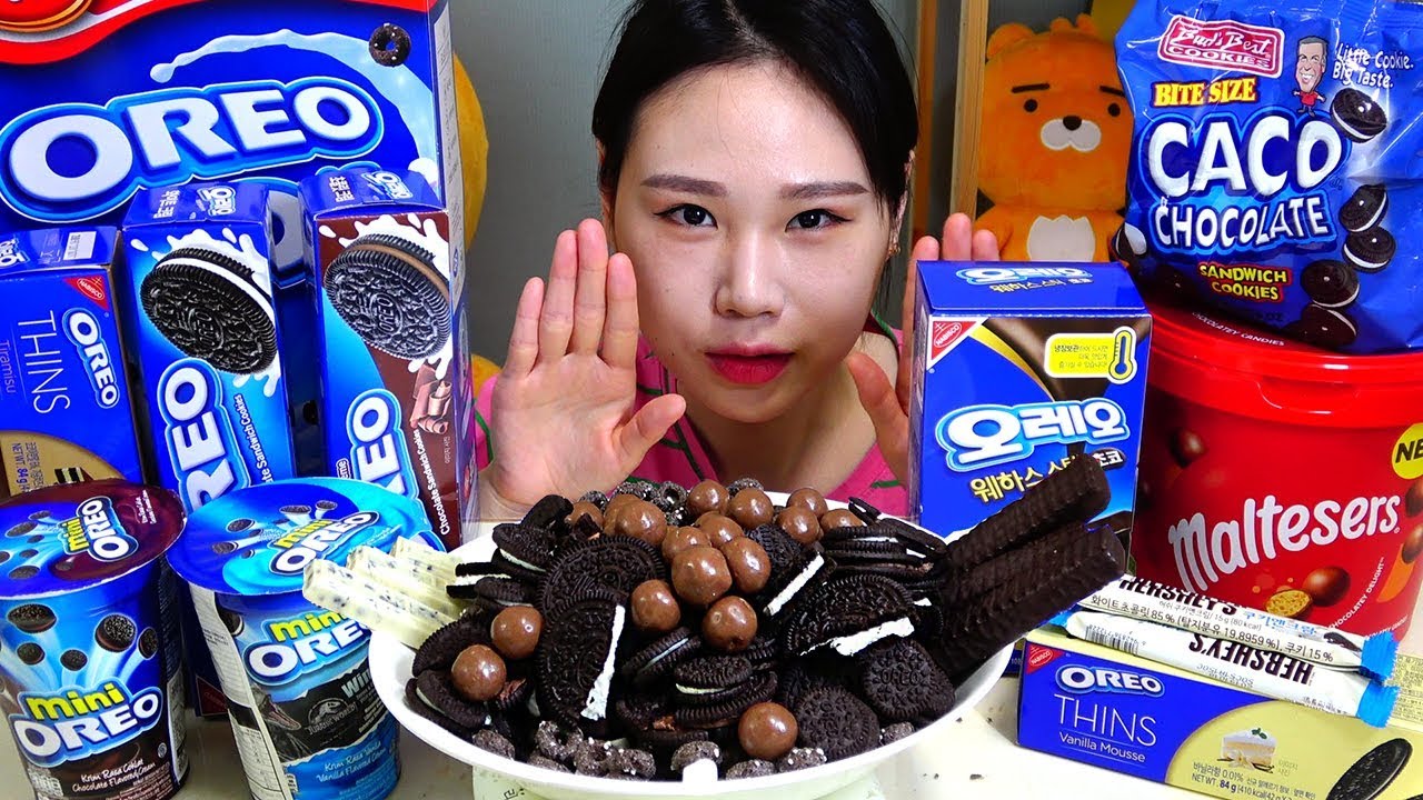 오레오탕 오레오죽 먹방 Mukbang
