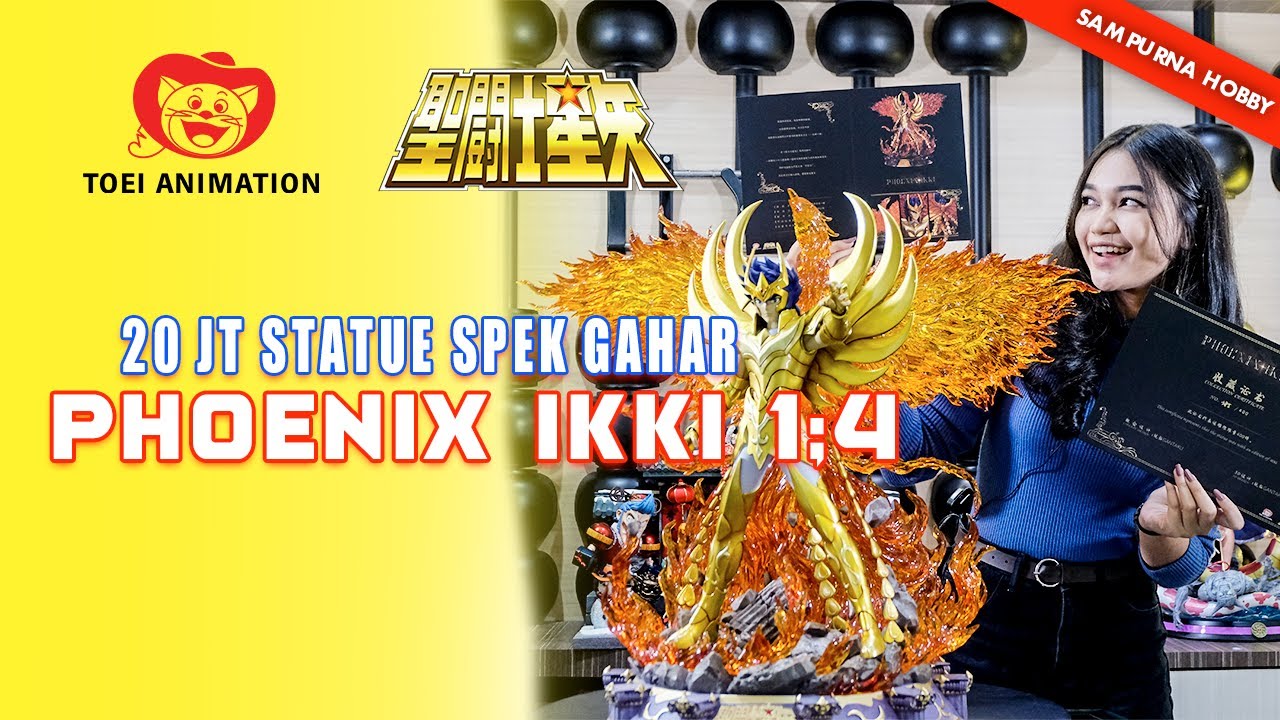 IMMORTAL GOD CLOTH PHOENIX IKKI “HŌŌ GENMA KEN” BY GANTAKU × TOEI STUDIO