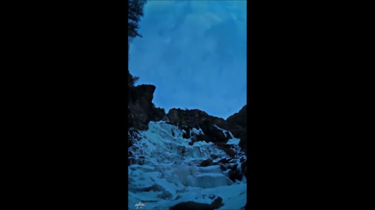 Cascata ROC, Noasca, time-lapse, novembre 2025