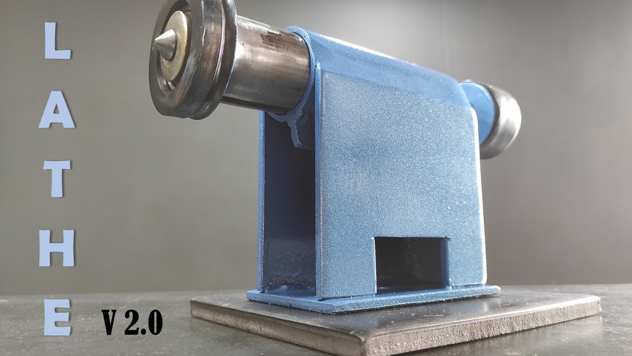 No tienes Torno aun? Construye uno con lo que si tienes V-2.0  one of two