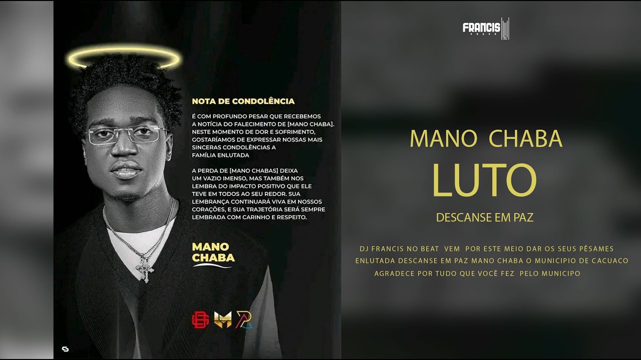 MANO CHABA R.I.P 😭 -Instrumental Kuduro Lamento 😭