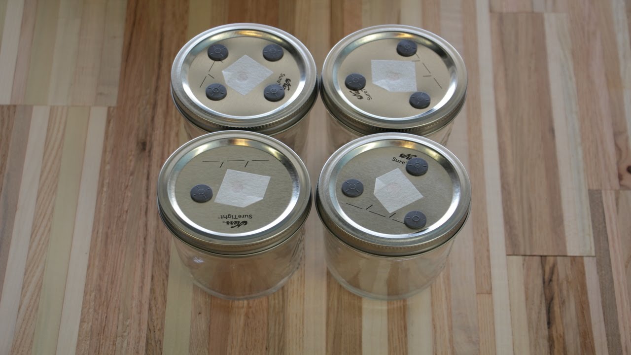 How I Built Vented, Self-Healing Injection Port Mason Jar Lids for Grain Spawn, BRF Cakes, PF Tek