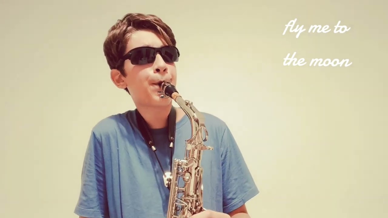 Cover saxofone frank sinatra fly me to the moon