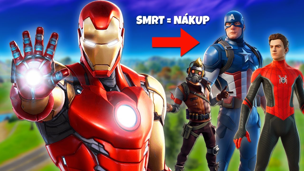 MARVEL HRDINOVÉ CHALLENGE VE FORTNITE