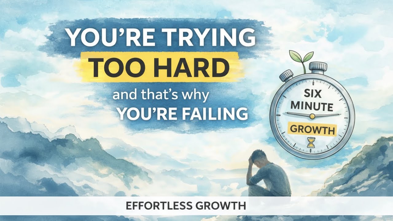 You're Failing Because You're Trying Too Hard