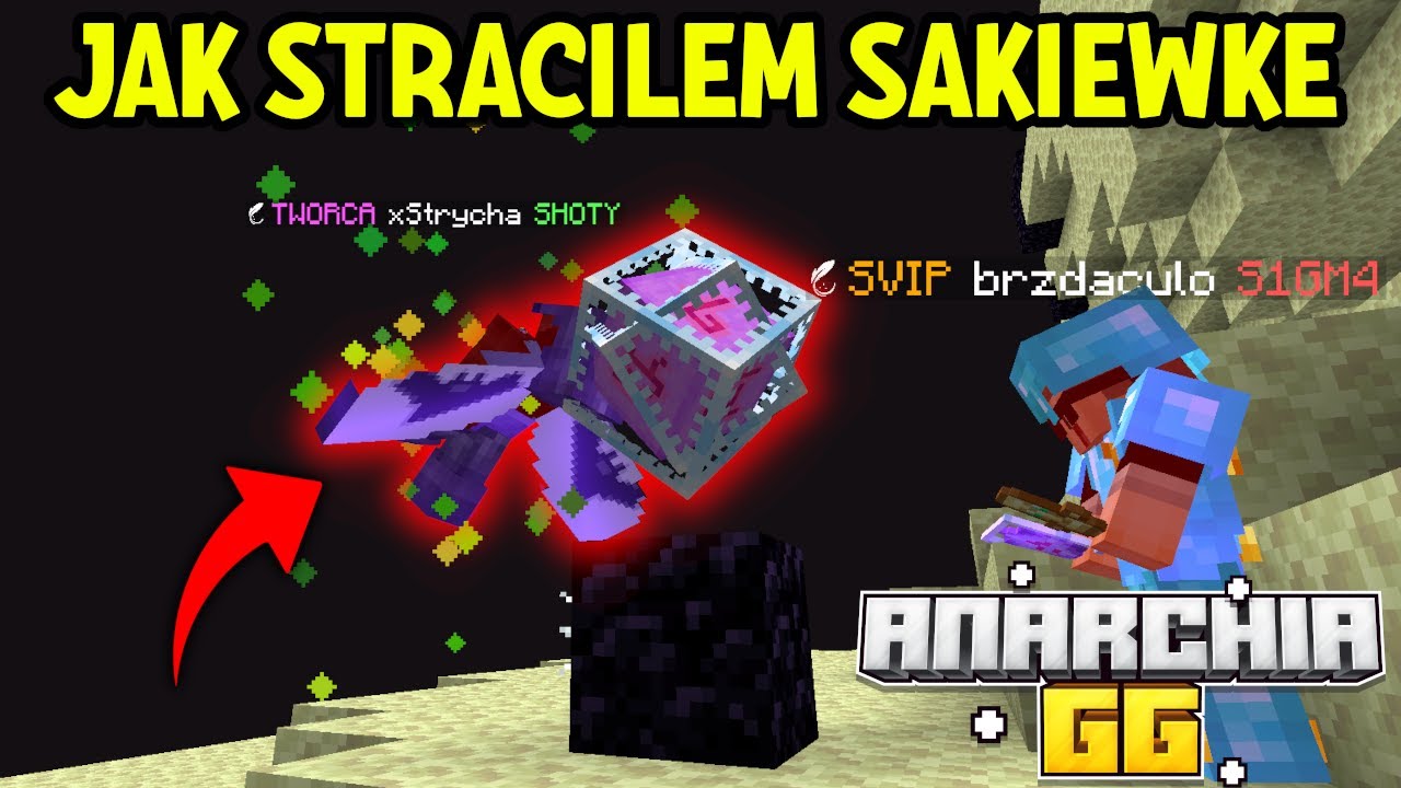JAK ZGINĄŁEM Z EQ WARTYM PÓŁTORA MILIONA NA LIFESTEAL SMP (anarchia.gg)