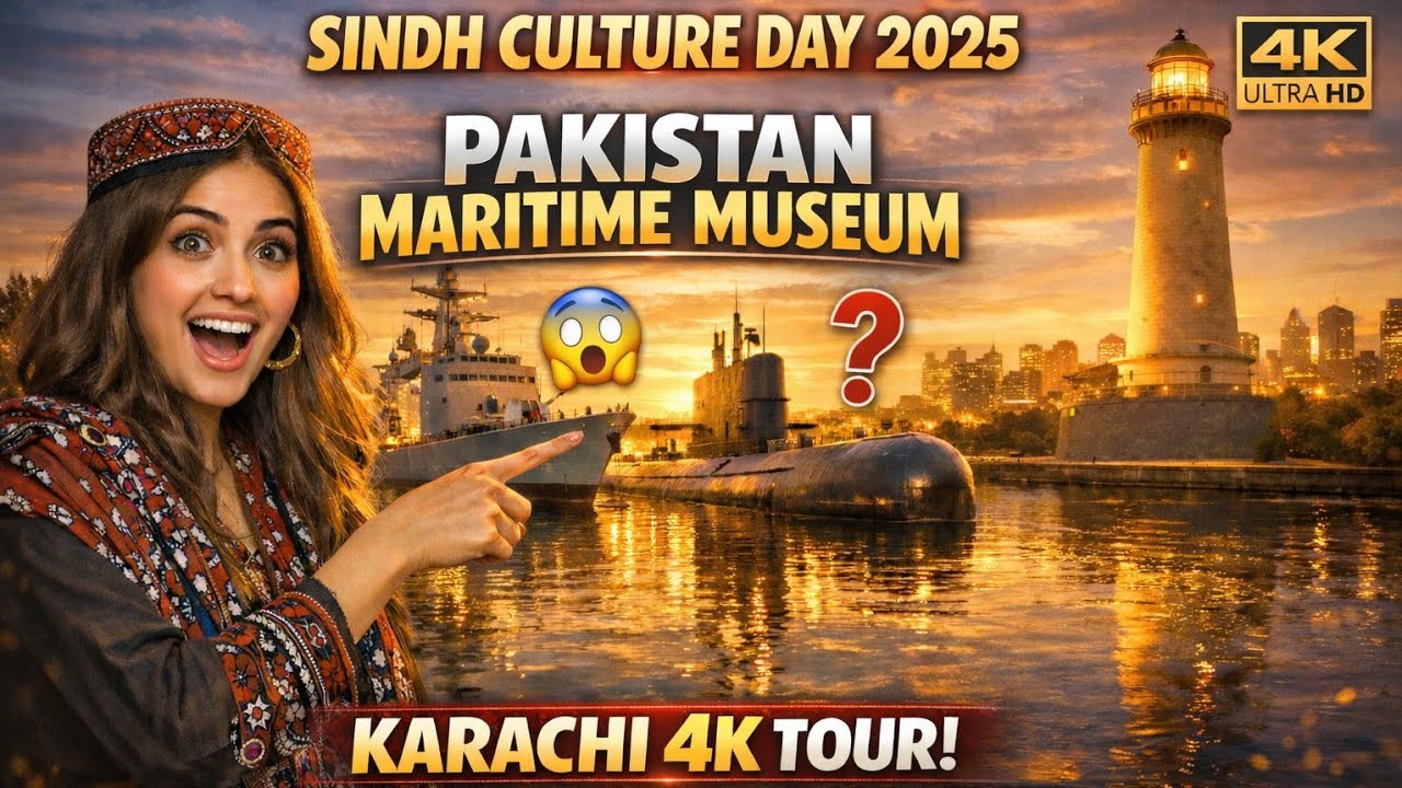 Sindh Culture Day 2025 🔥 | Karachi Maritime Museum 🇵🇰 4K Cultural Vibes