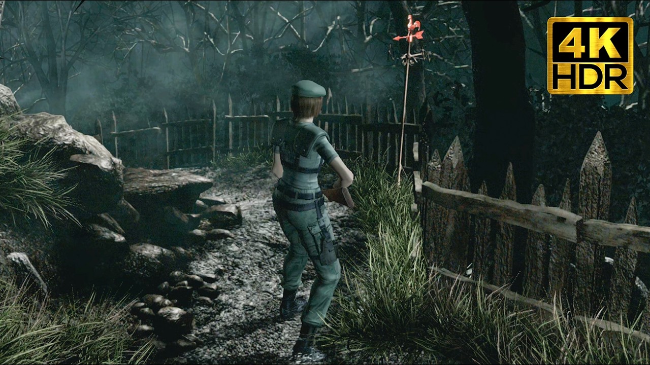 Resident Evil HD Remaster HDR Gameplay [4K 60FPS RTX 5090 Ultra Graphics]