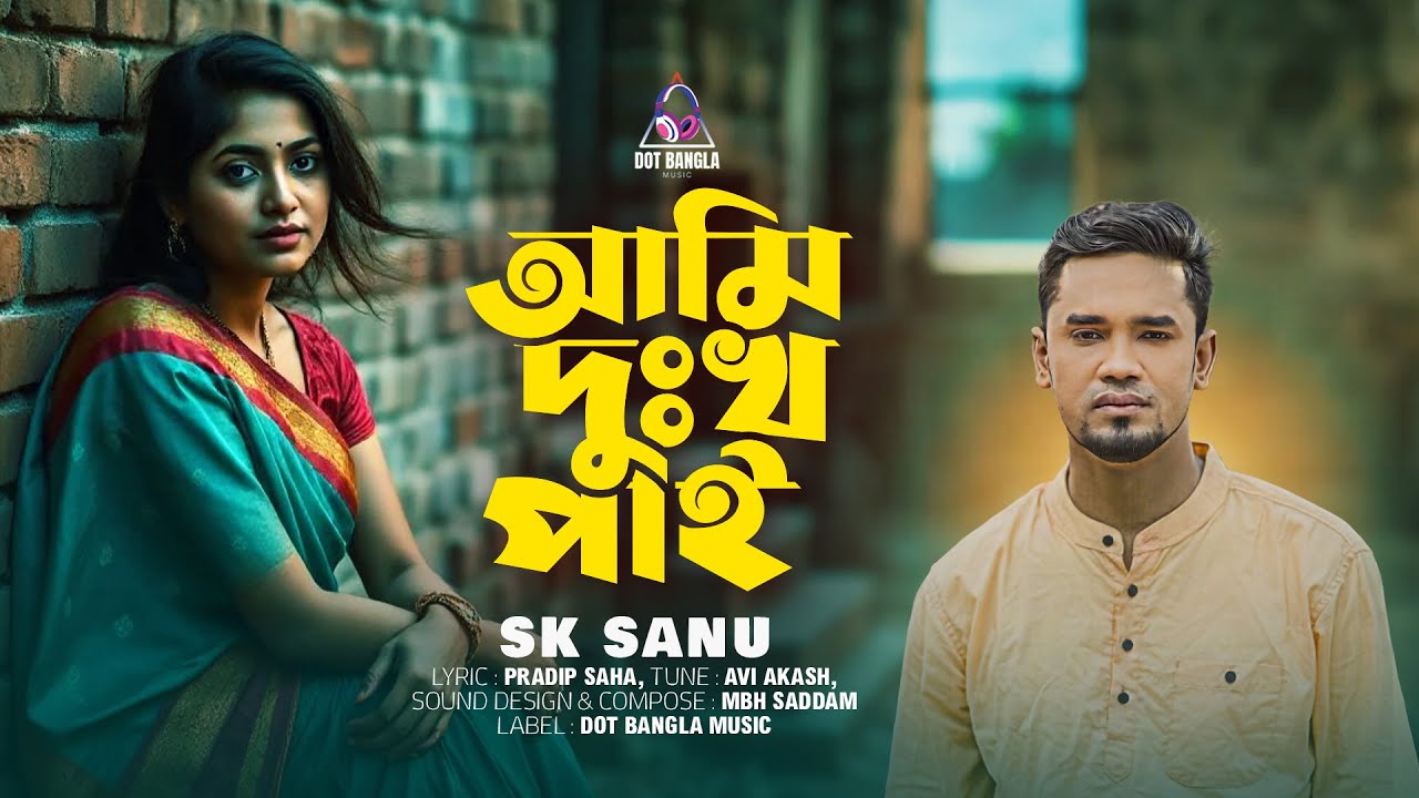 আমি দুঃখ পাই | Ami Dukkho Pai | SK Sanu | Official Bangla Song | Dot Bangla Music