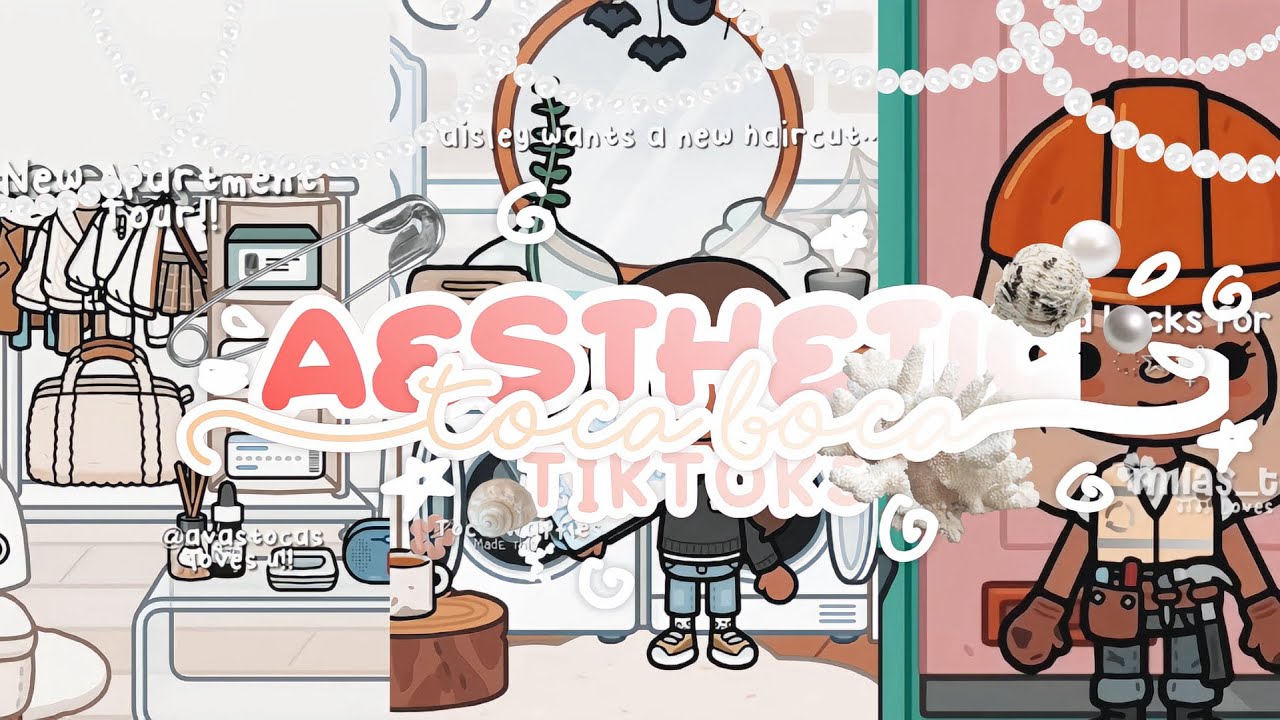 🧷𝜗𝜚14, minutes of *AESTHETIC*🔎📓toca boca tiktoks 44 you !