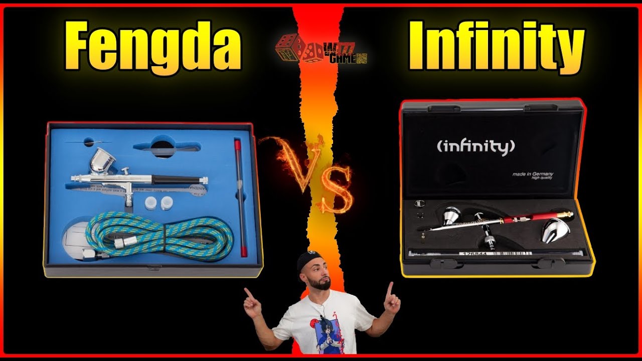 Fengda vs Infinity CR+ : Quel aérographe choisir pour vos projets ?