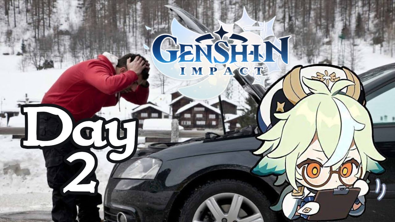 Day 2: My Car Needs a New Rear Differential, So Let's Play Genshin Impact