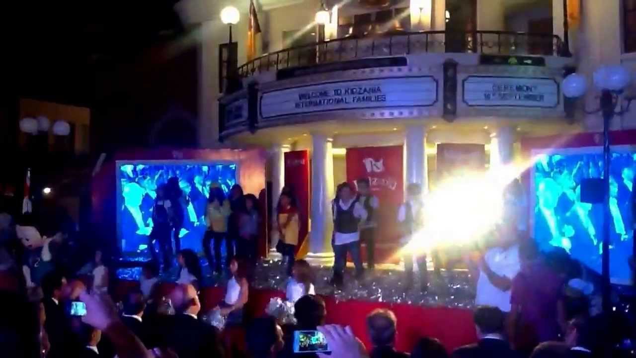 Kidzania Cairo opening dance