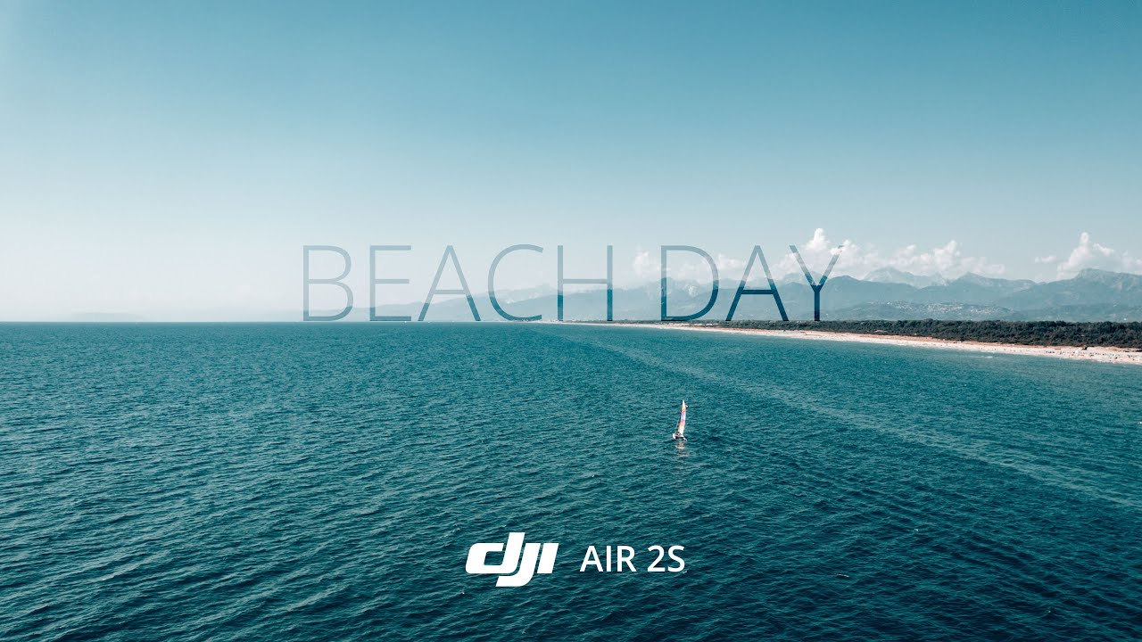Beach Day in Tuscany - Cinematic DJI Mavic AIR 2S