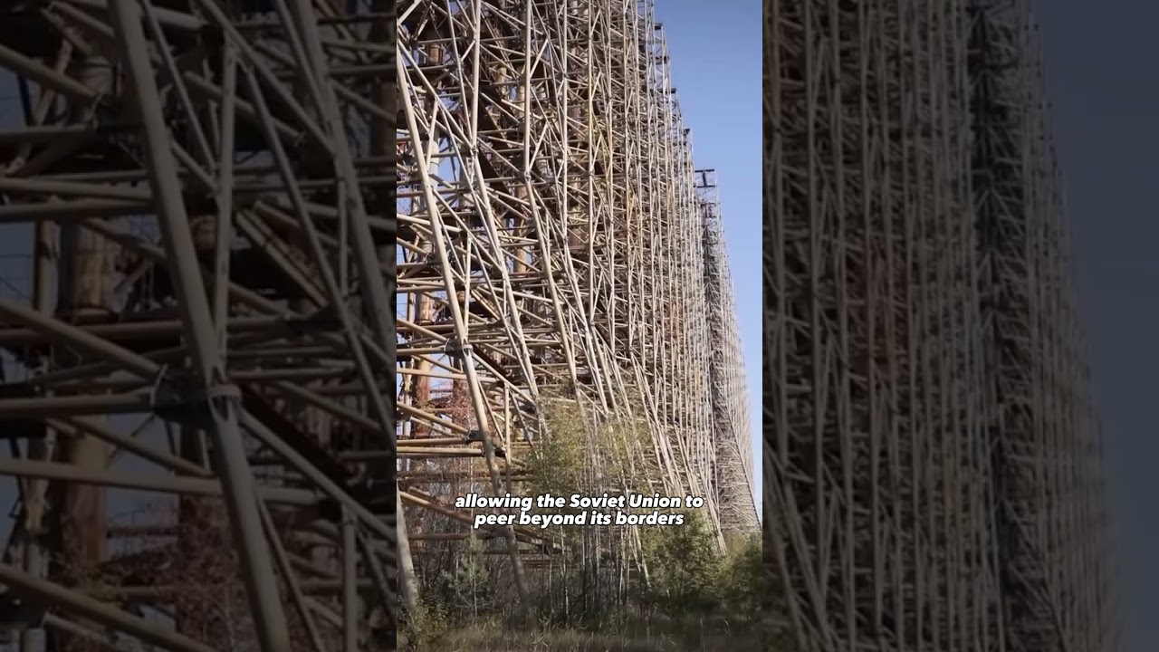 Duga Radar : The Russian Woodpecker #history #engineering #urbex