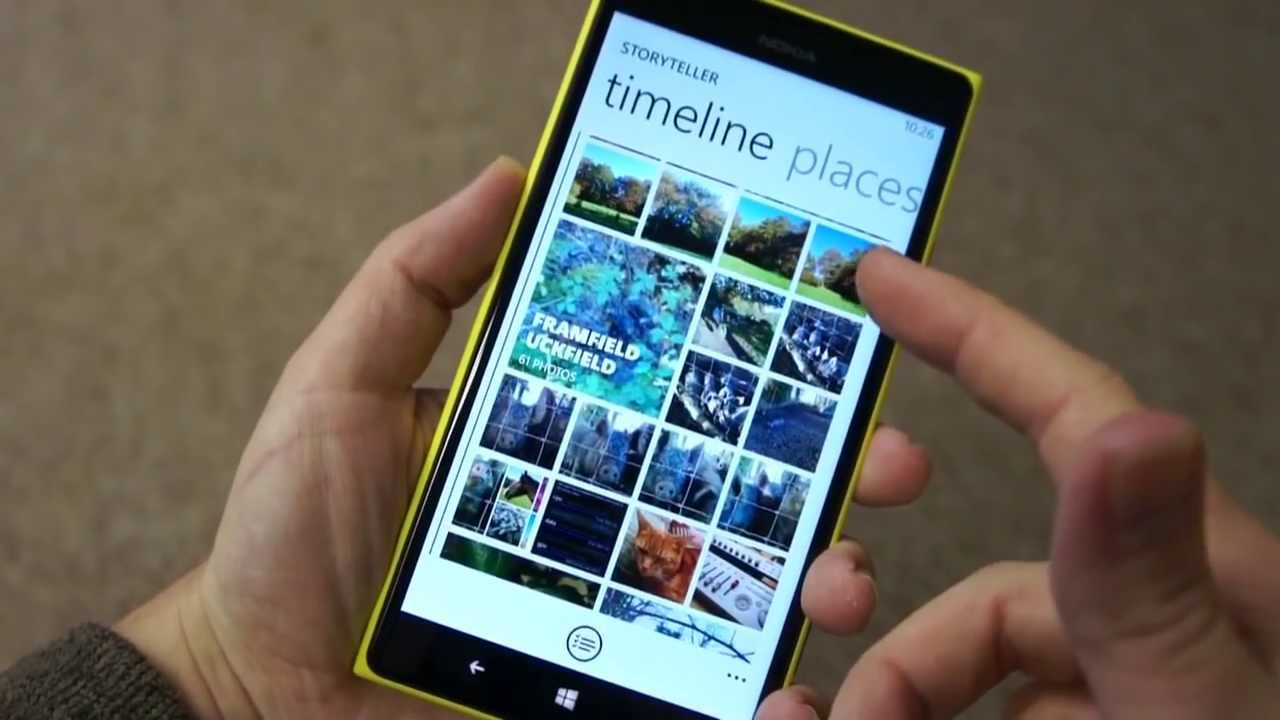Nokia StoryTeller on Lumia 1520