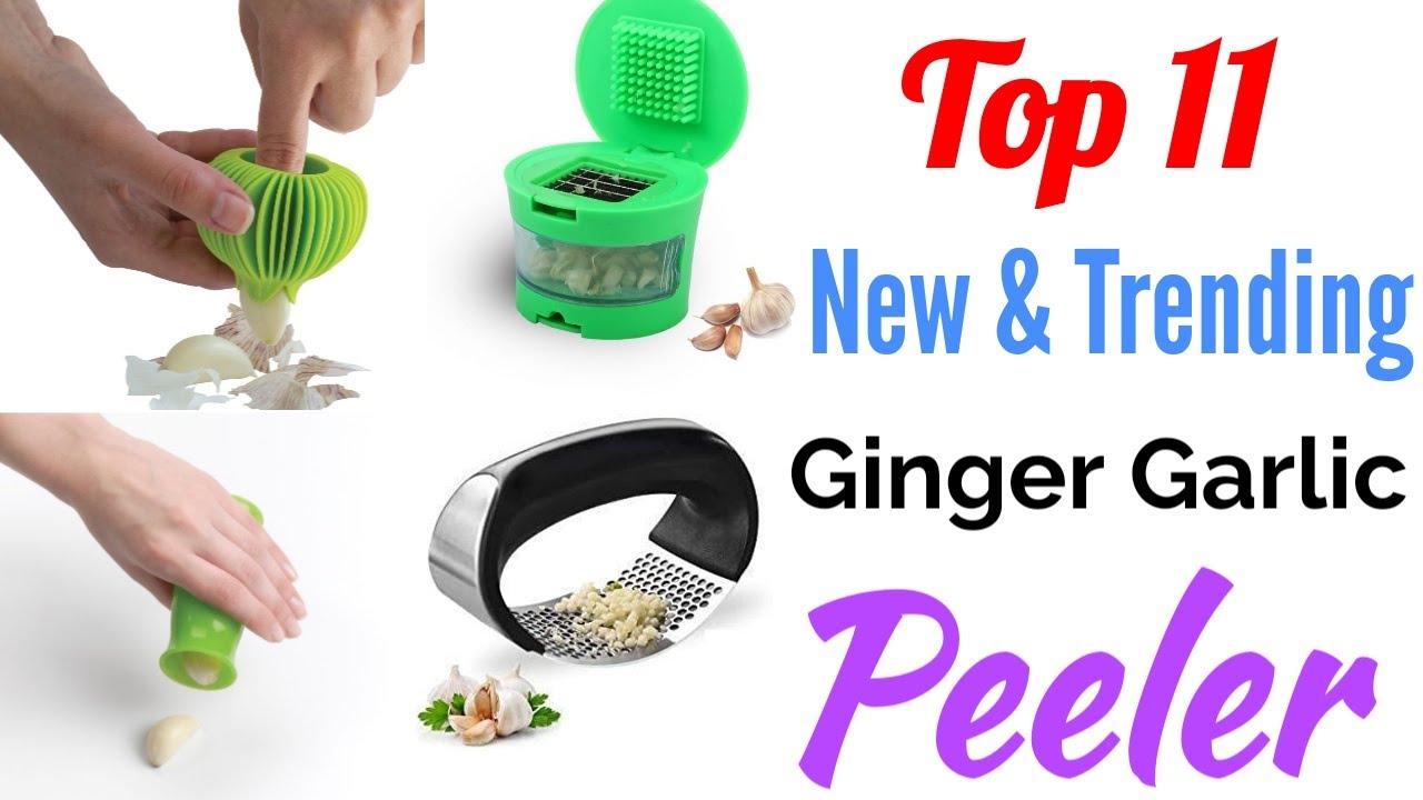 🤩New Gadgets! || 10 Smart ginger garlic peeler || Amazing Kitchen Appliances  2022