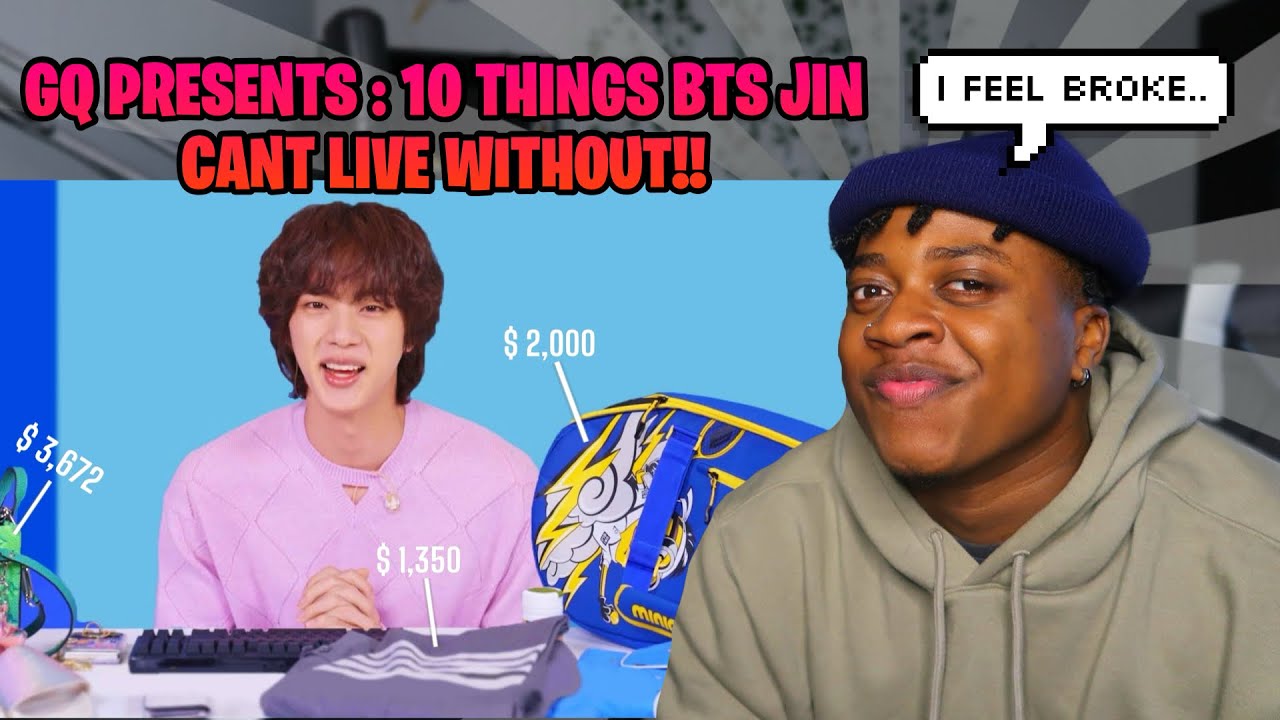 10 THINGS BTS JIN CAN’T LIVE WITHOUT!! THIS STUFF LOOKS BEAUTIFUL BUT NOW I FEEL BROKE!😂