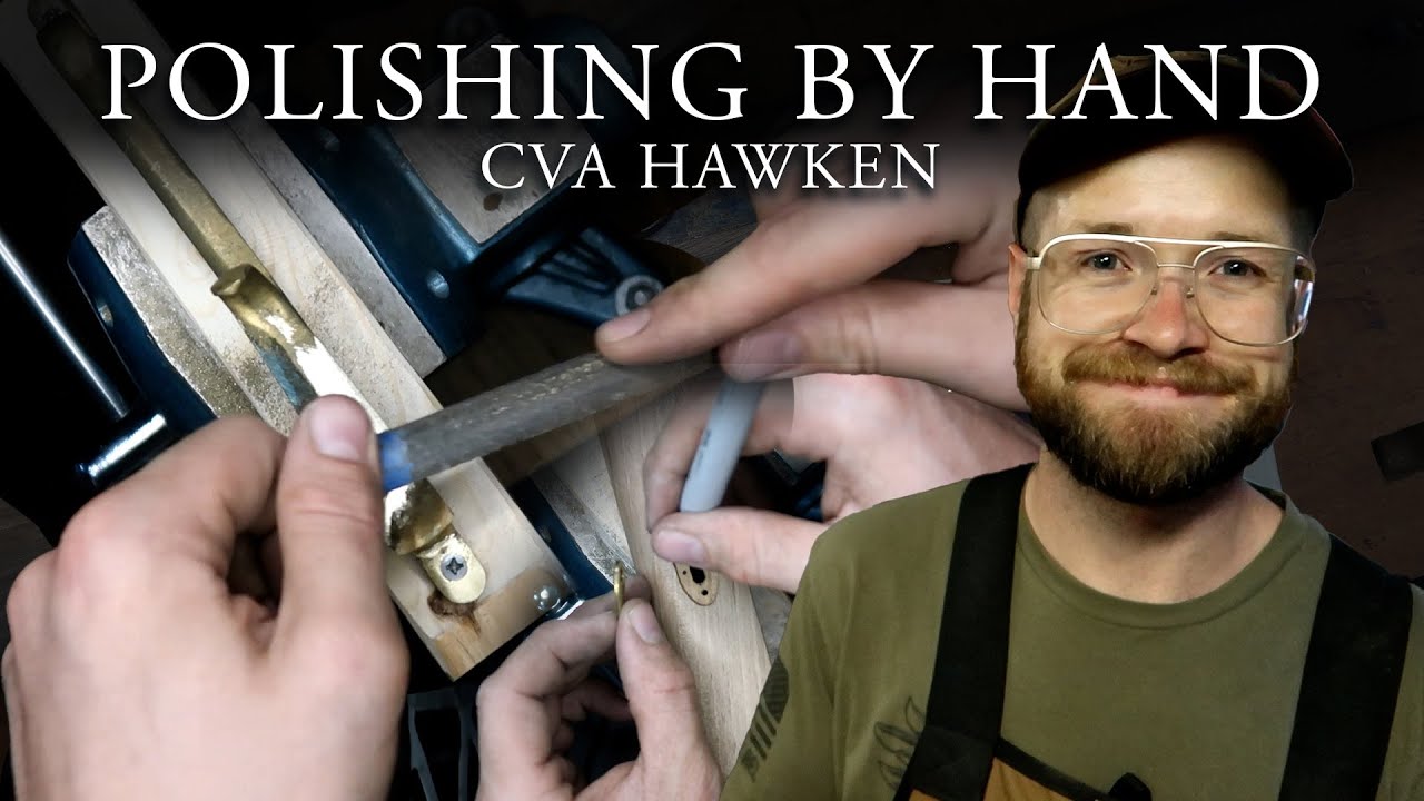 Metal Hardware Polish | Let's Build a CVA Hawken Part 7 | I Love Muzzleloading
