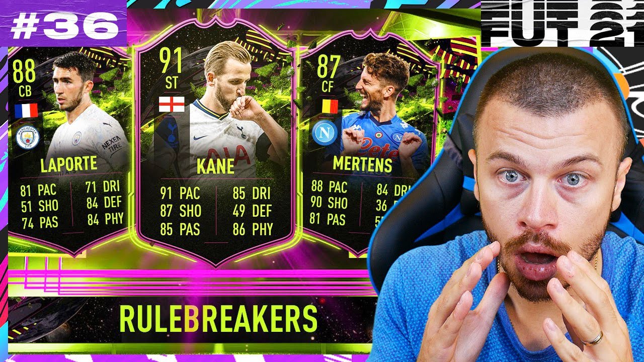 FIFA 21 MY RULEBREAKERS RTG PACK OPENING! OMG WE GOT LUCKY & PACKED A HIGH RATED WALKOUT!