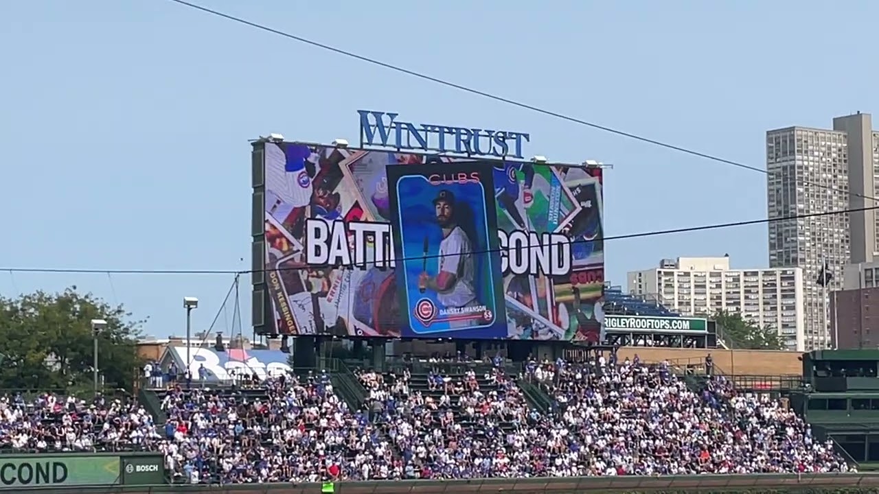 Chicago Cubs Starting Lineup vs New York Yankees September 8 2024