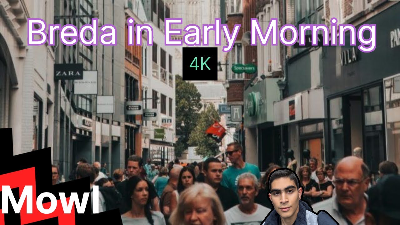 Exploring Breda 🇳🇱 | Early morning vibe in 4K 2025
