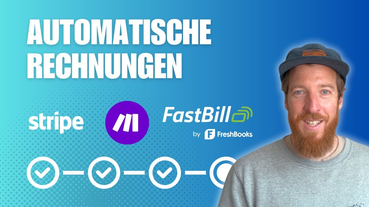 Rechnungsstellung für Stripe Zahlungen mit FastBill automatisiert (Make Automation Tutorial)