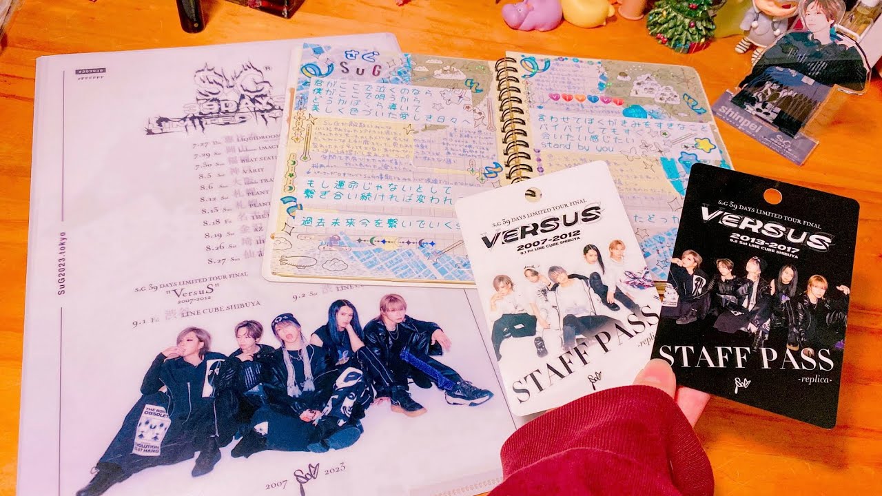 SuGの39日間限定復活ライブファイナルのVlog📖🦋