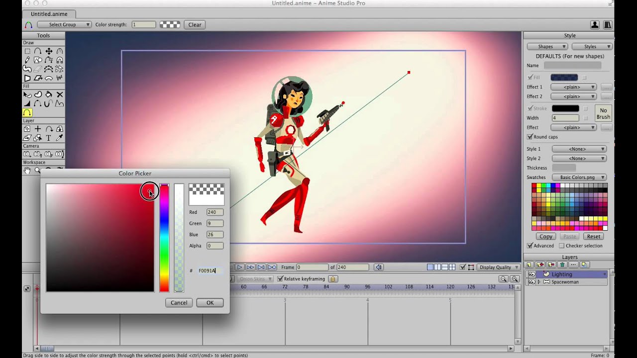 Point Colors For Lighting Effects