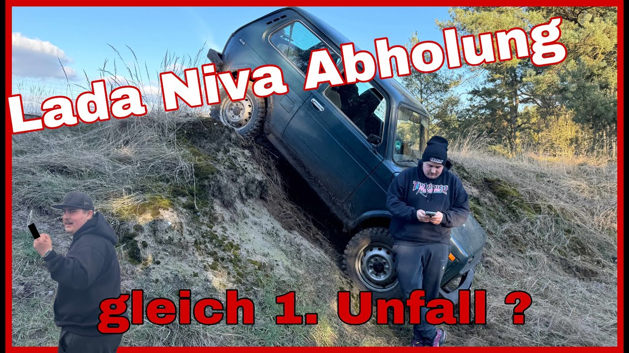 LADA NIVA ABHOLUNG + UNFALL?! 400km ohne Heizung?! Gleich alles wieder kaputt? || VOKE