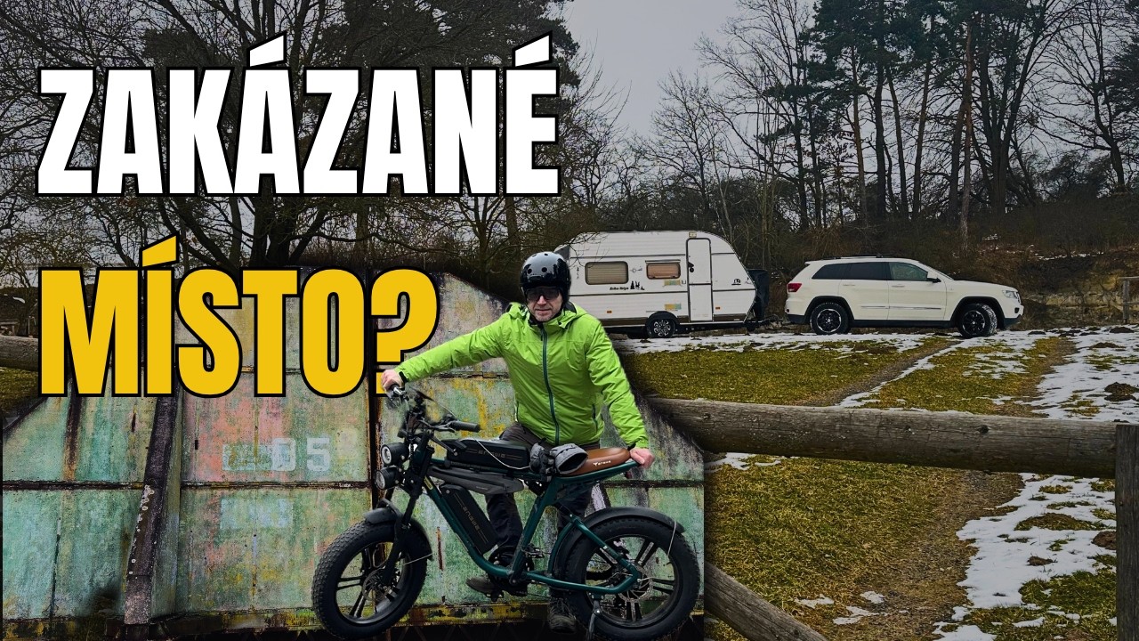 Kempování bez kempu | E-bike výlet na bývalé vojenské letiště