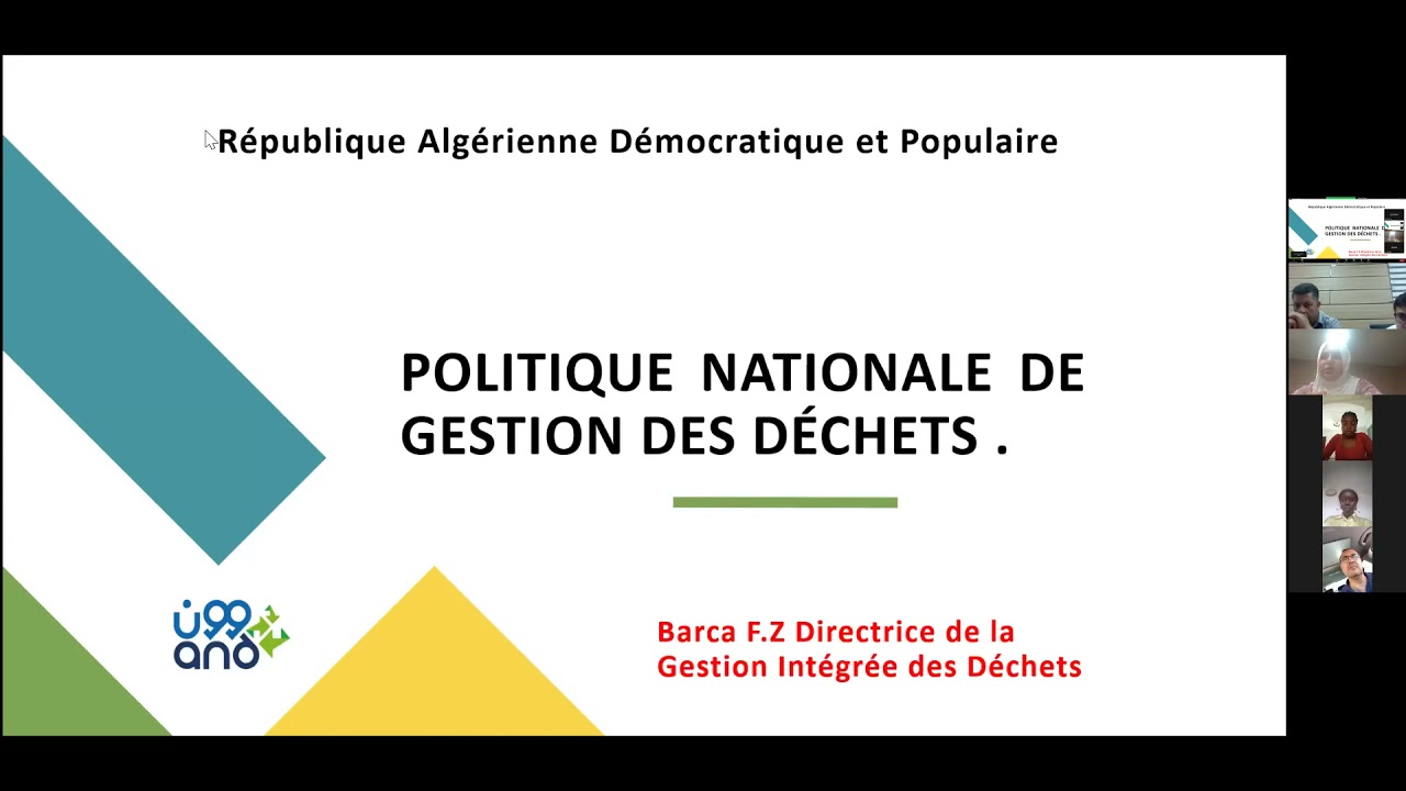 Formation en matiere de meilleure pratique de gestion durable des déchets