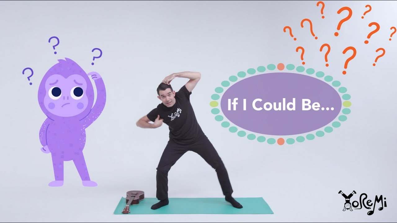 If I Could Be Any Animal In The Jungle | Kids Yoga, Music and Mindfulness with Yo Re Mi