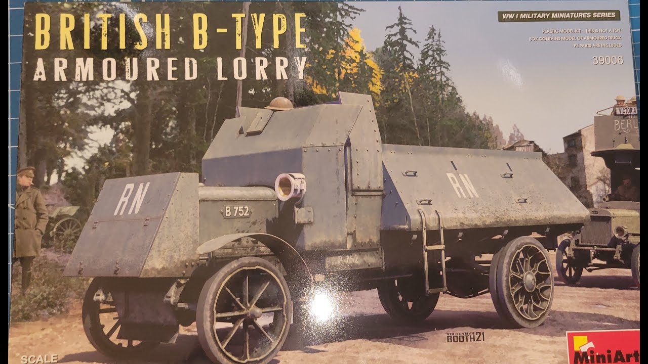 MiniArt Type B Armoured Lorry Part 1