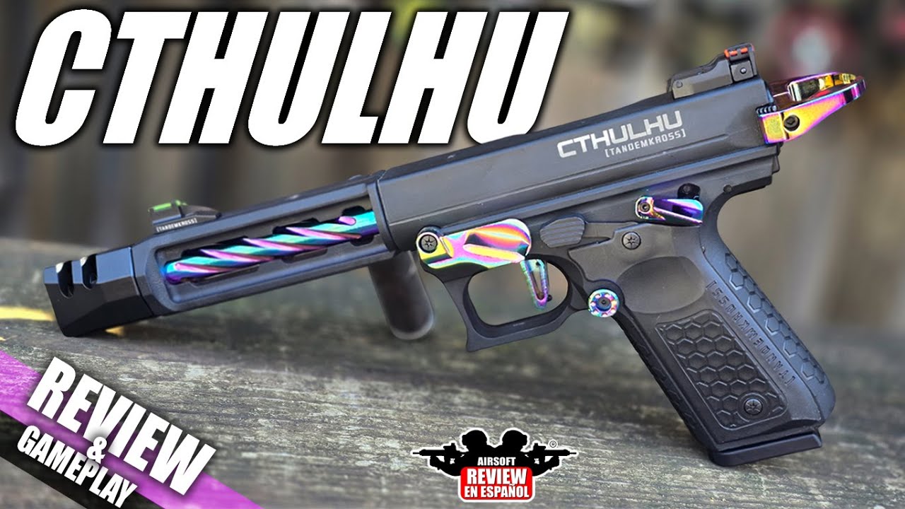 CTHULHU TANDEMKROSS la nueva pistola de Lancer Tactical | Airsoft Review en Español