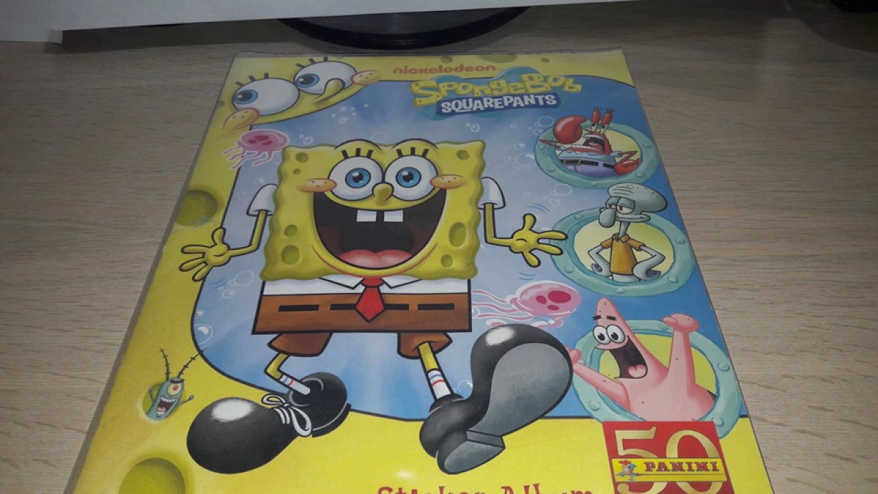 panini 2011 COMPLETE Spongebob Squarepants sticker album review.