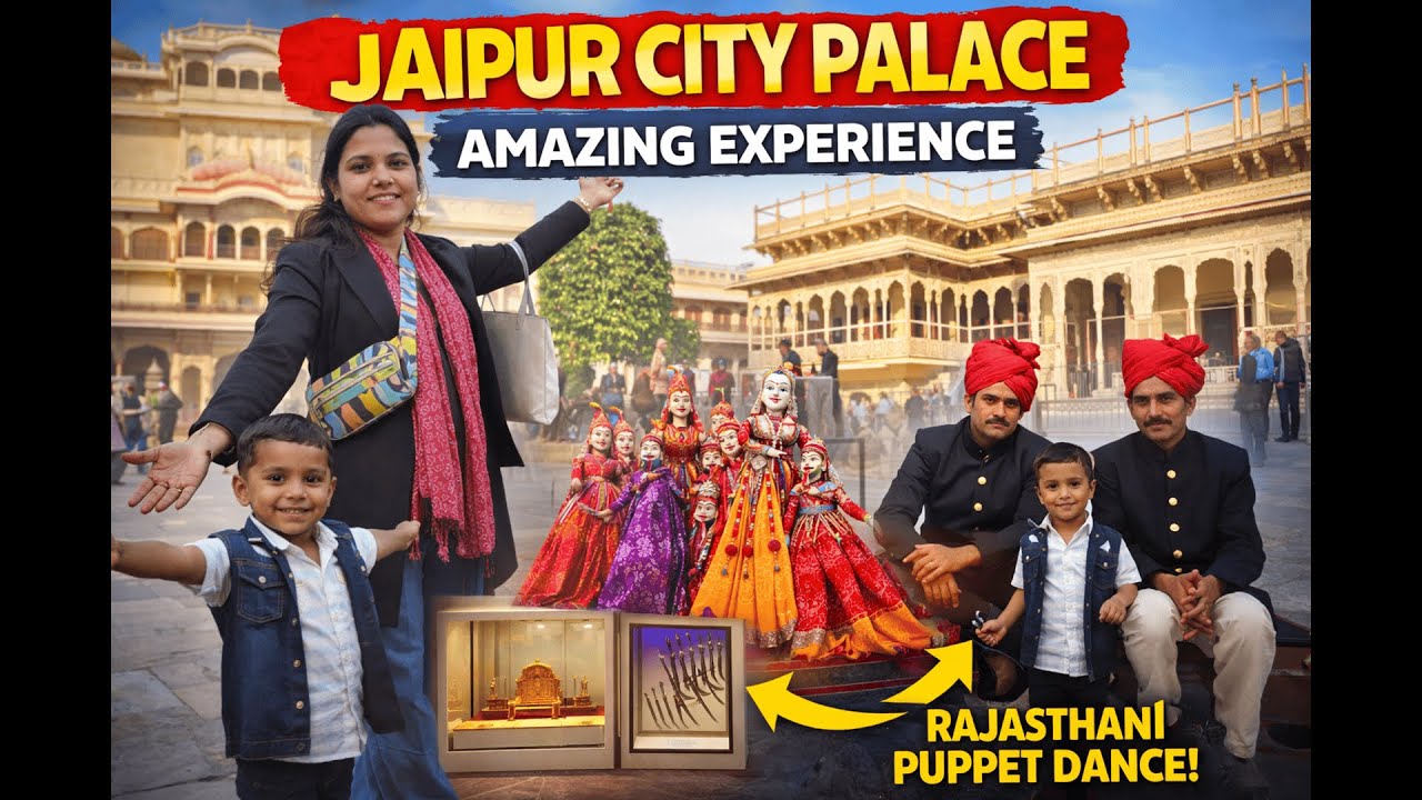 Discover 3 ROYAL Secrets of Jaipur's City Palace | City Palace, Jantar Mantar & Puppet Dance 🪆