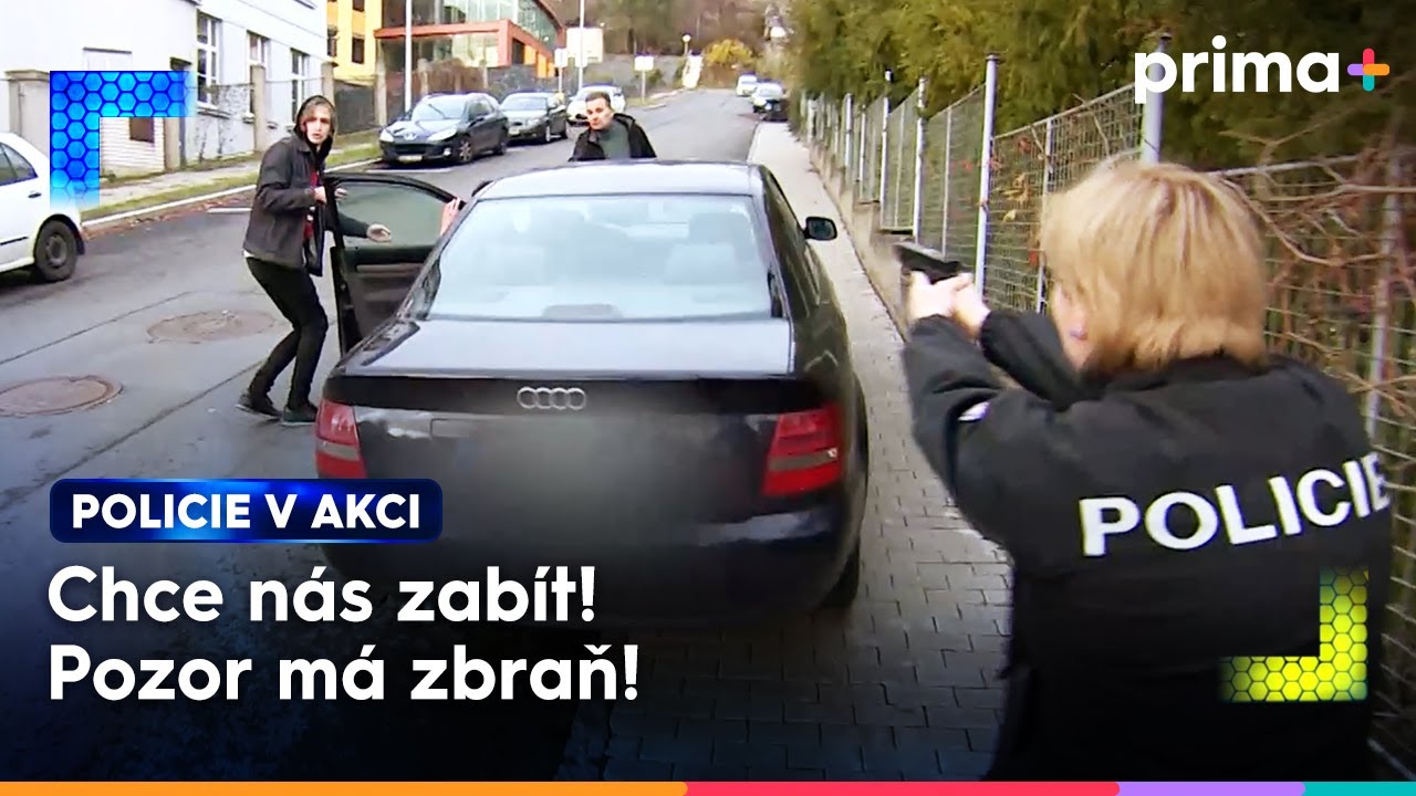 Na linku 158 zavolala napadená dívka, dokonce se i střílelo | Policie v akci