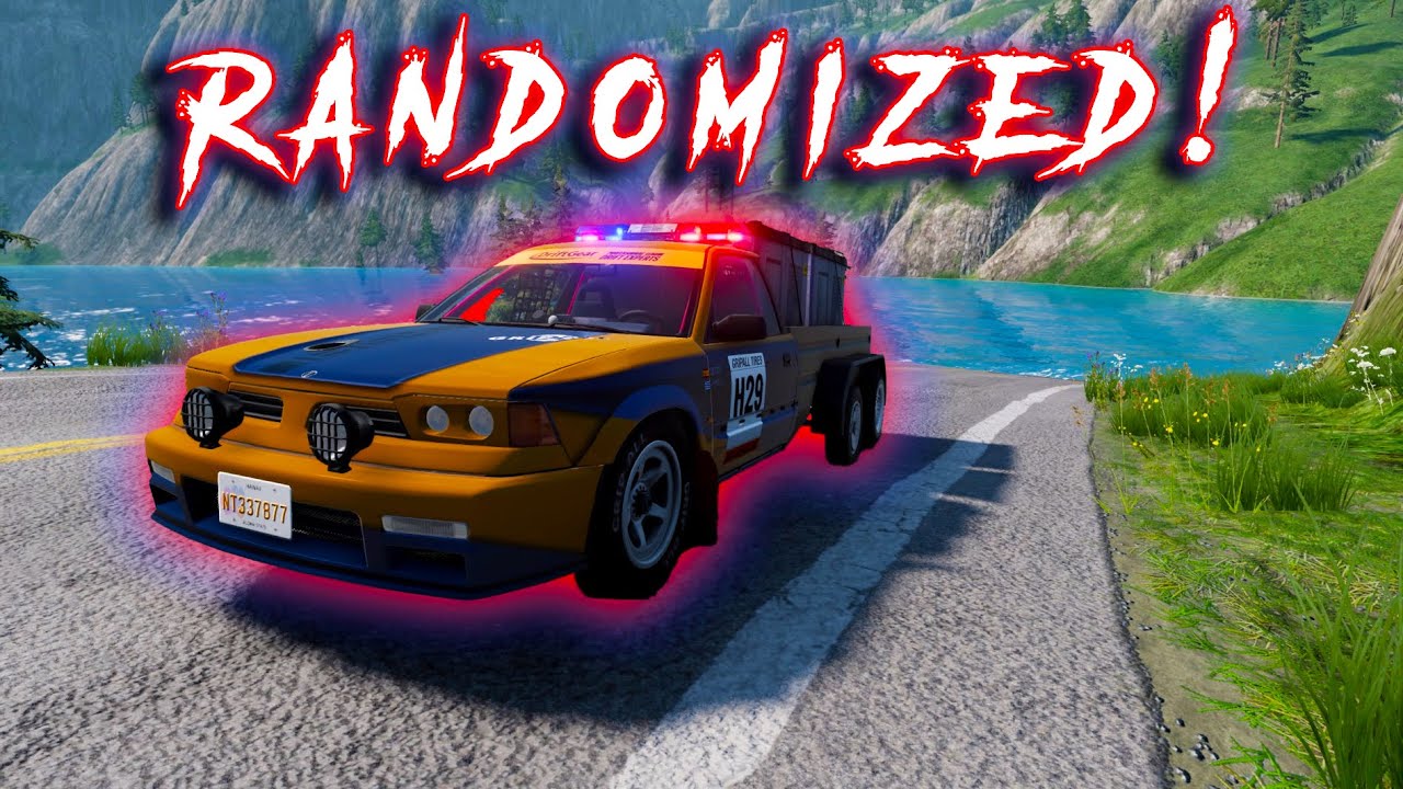 Escaping the Flood in Randomized Cars in BeamNG!