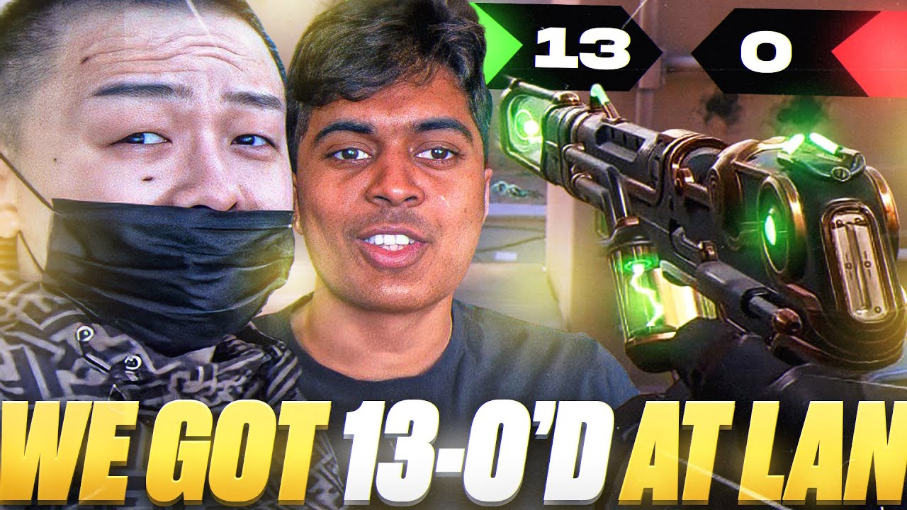 How We Got 13-0ed in our First VALORANT LAN?! - VLOG