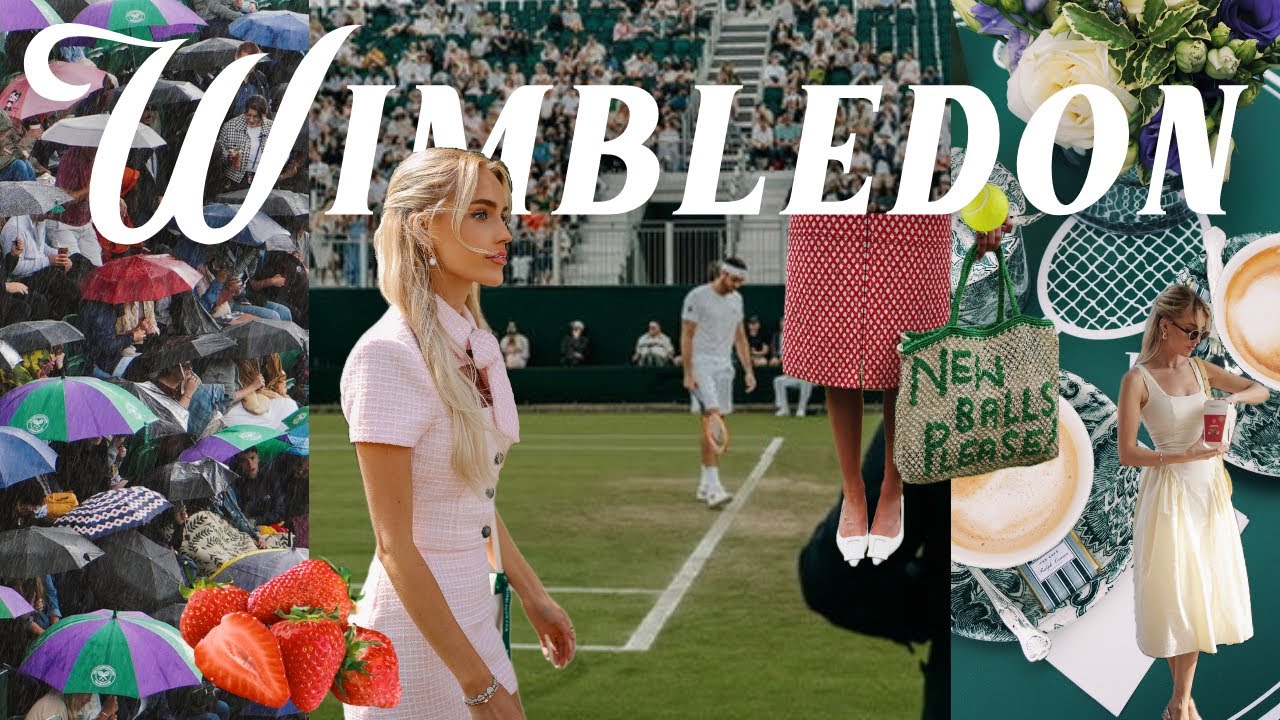 УИМБЛДОН: неделя из моей жизни на турнире Большого шлема 🎾✨