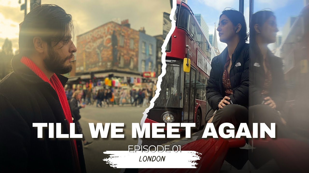 Hiba Bukhari and Arez Ahmed in London 