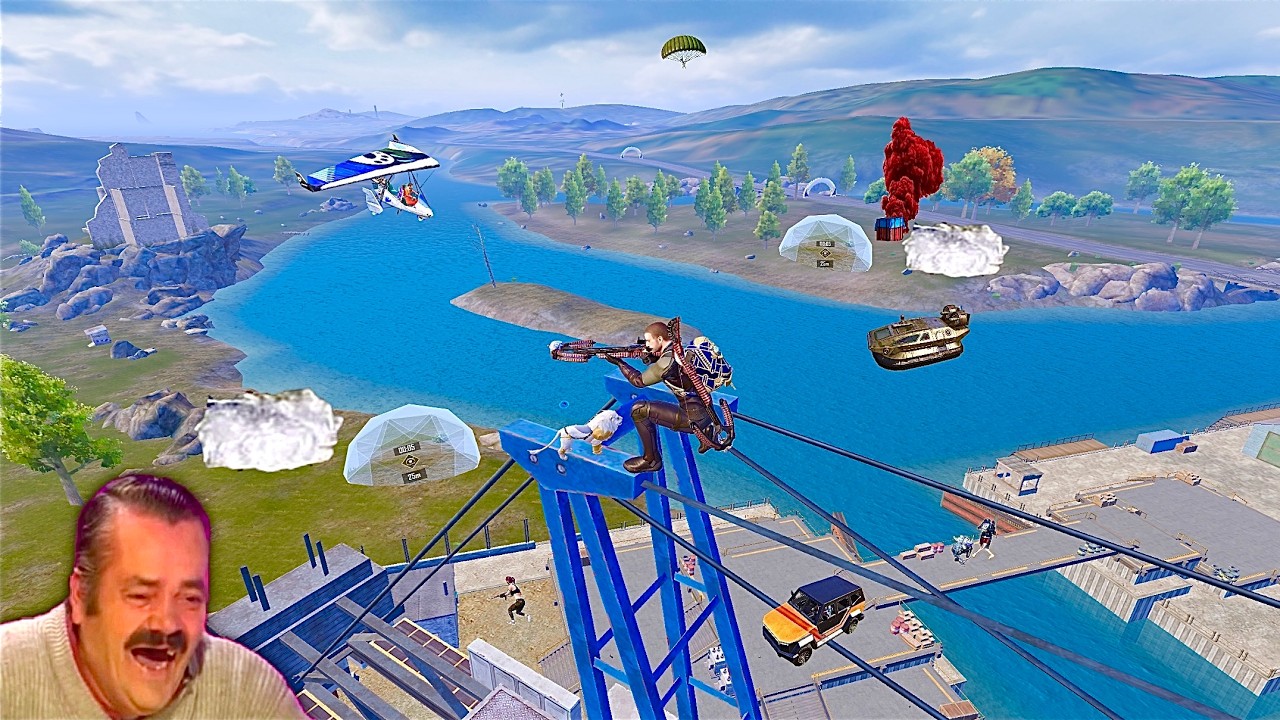Мои лучшие троллинговые моменты с арбалетом 😱 Смешные моменты из PUBG Mobile 🤣